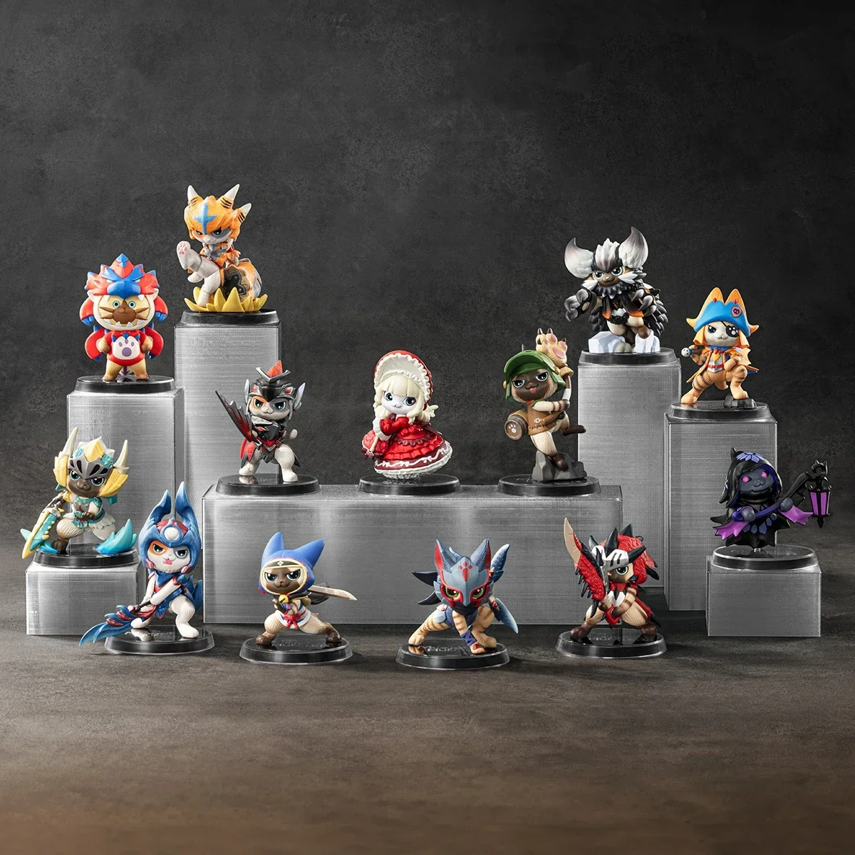 POP MART Monster Hunter Palico Series: Слепая коробка-сюрприз, коллекционная фигурка, настольная игрушка, подарок (art.: 3920dbe047c32) - 3920dbe047c32