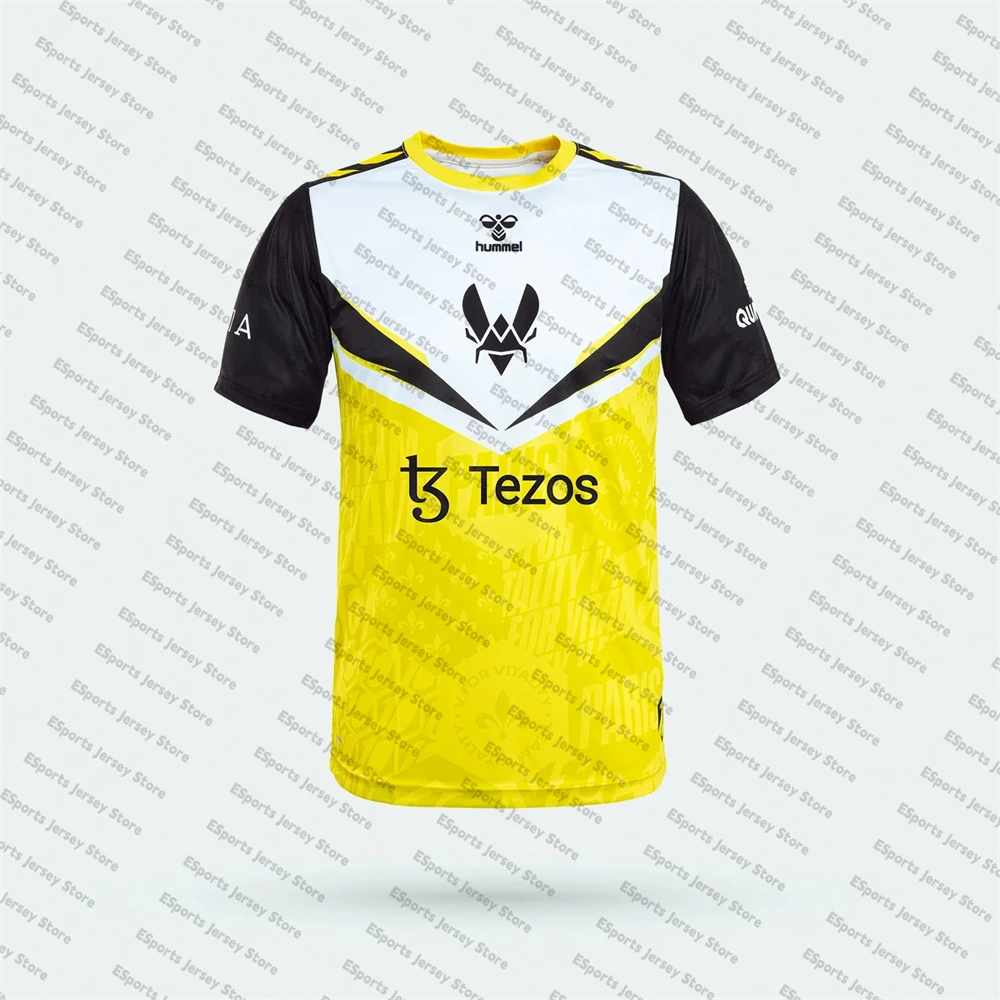 Официальная футболка Vitality Maillot mel hum10-ю годовщину, футболка ZywOo НДС CSGO Vitality Team, форма для фанатов