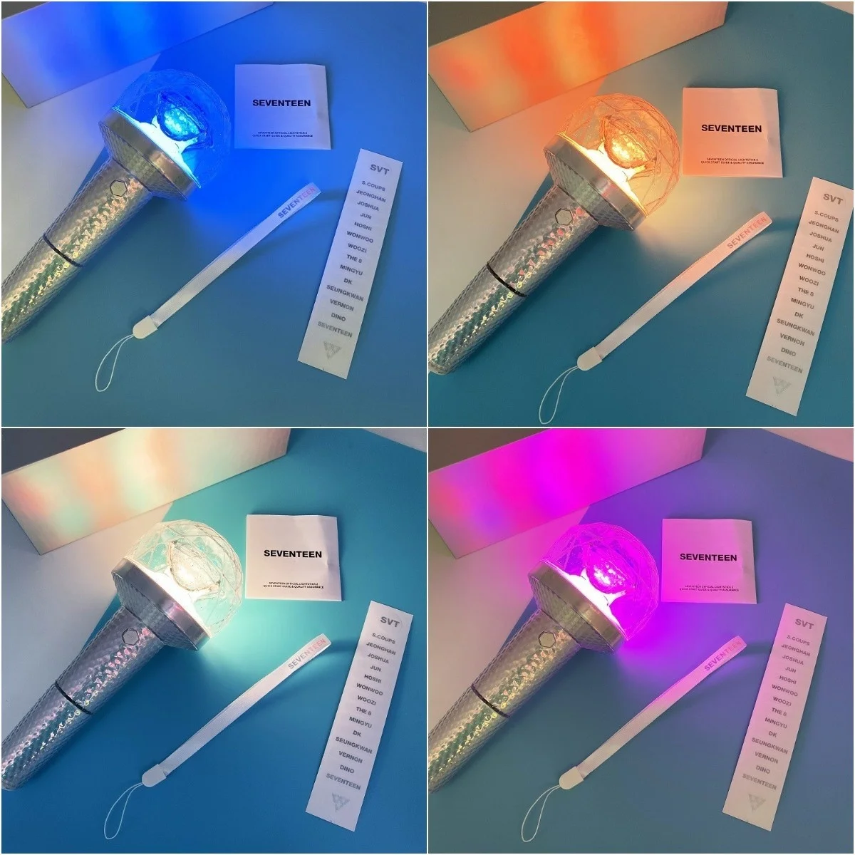 Kpop светильник Stick для подростков, светильник stick Ver 2. С Bluetooth для концерта, светящиеся лампы в стиле хип-хоп, светящиеся игрушки, фанатский под...
