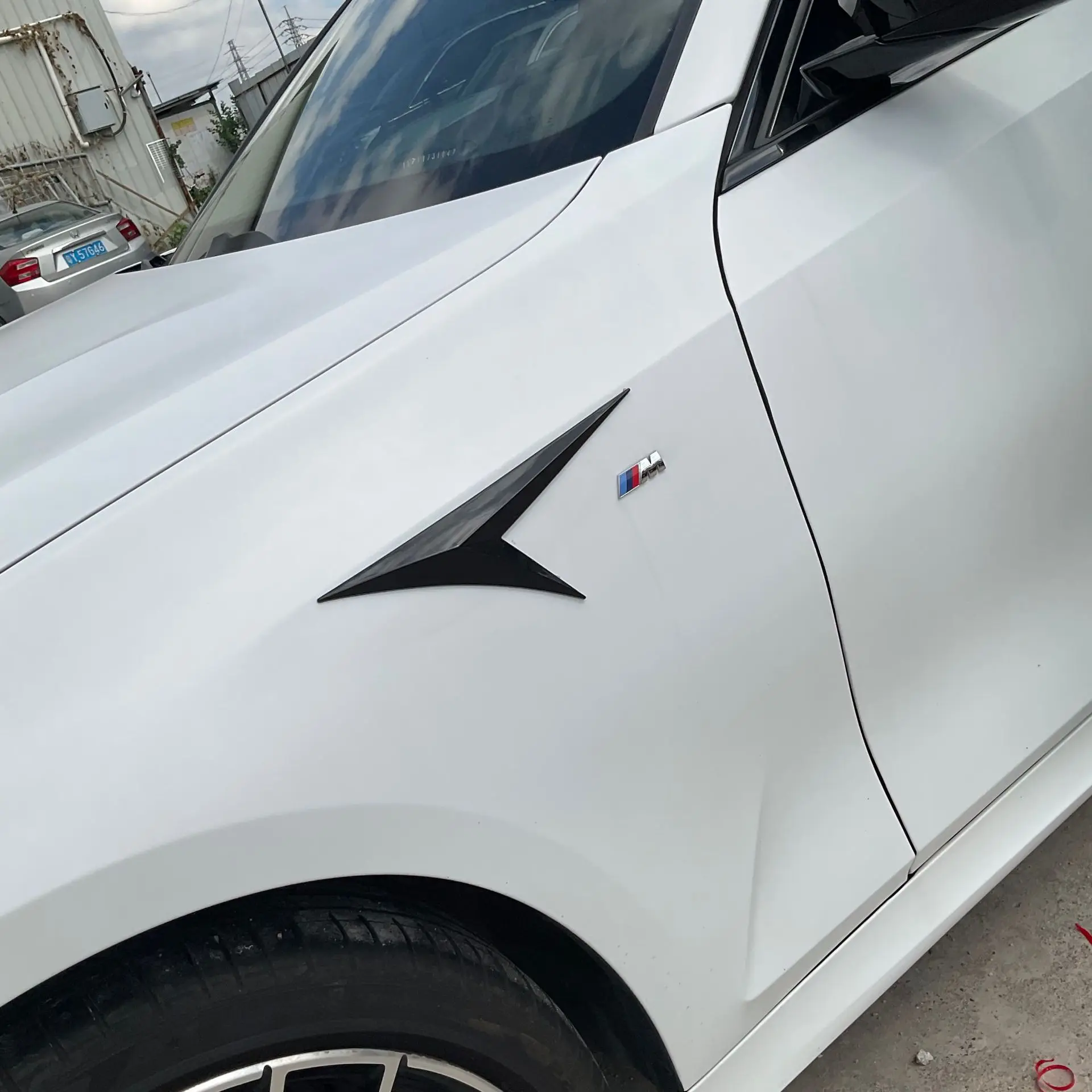 

For VW Accessories Goft 4 5 6 7 Gti Car Side Body Fender Door Decor Cover Blade Flank Wing Emblem Badge Auto Tuning Styling