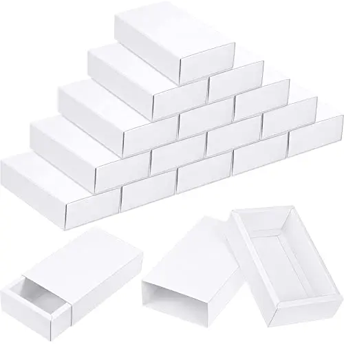 

Картонные подарочные коробки из крафт-бумаги 50 шт.