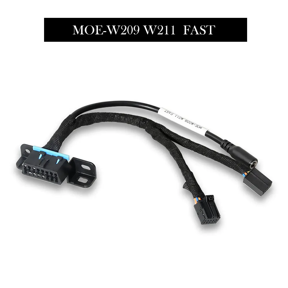 Тестовая линия Mercedes OBD 2 с 7 замками EZS для W209/W211/W906/W169/W208/W202/W210/W639 Автомобильные