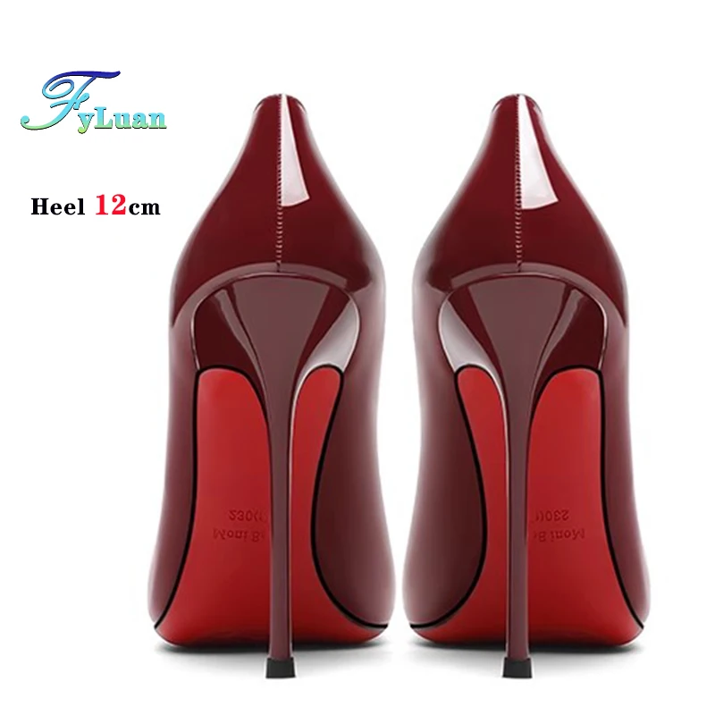Новые женские туфли-лодочки из лакированной кожи на очень высоком каблуке 8 10 12 см