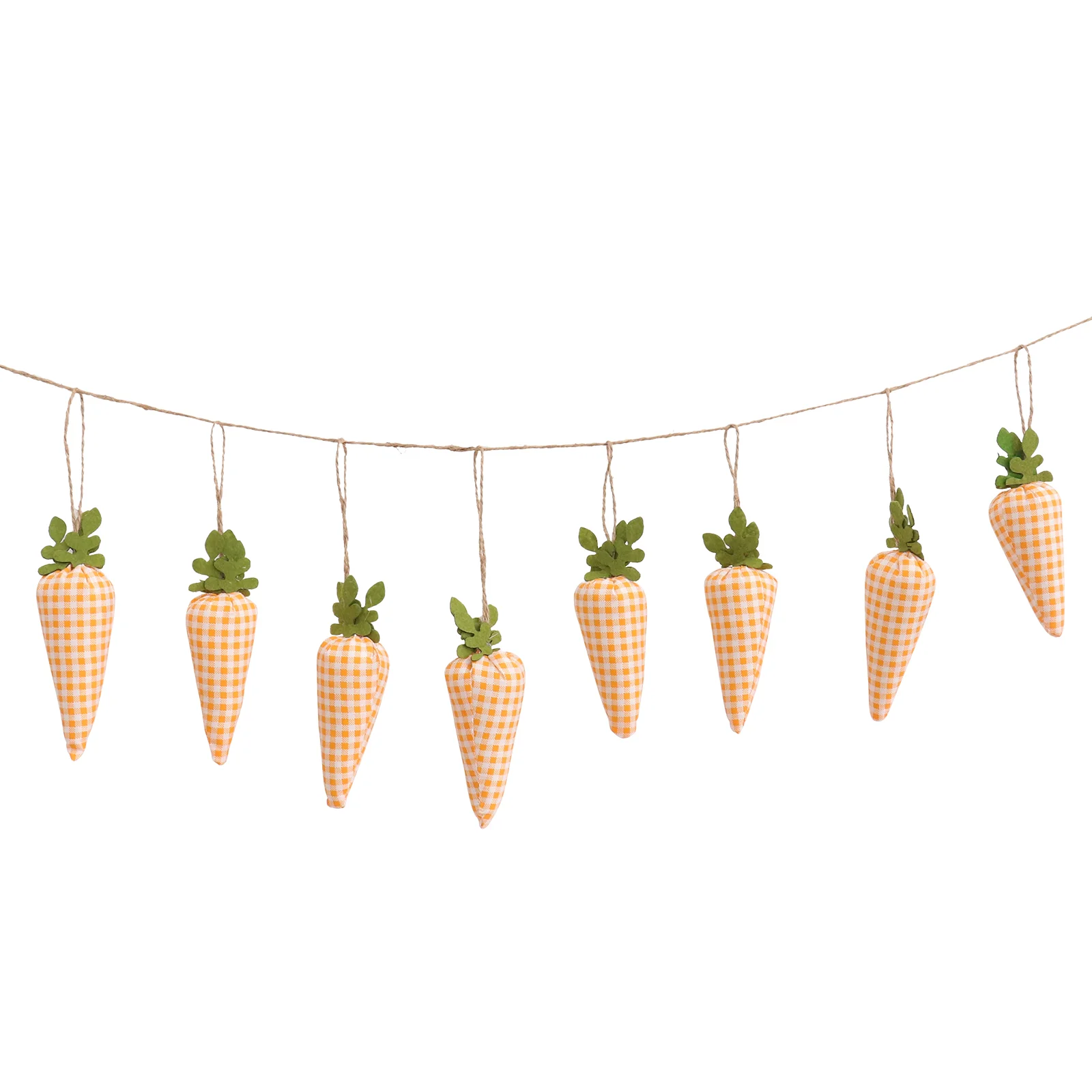 

160cm Carrot Banner String Carrots Bunting Bunny Carrot Garland Home Fireplace Wall Hanging Party Photography Props