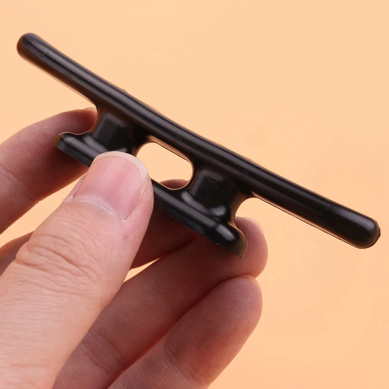 6 шт. черные зажимы для лодки каяка причала каноэ 4-дюймовые нейлоновые швартовки