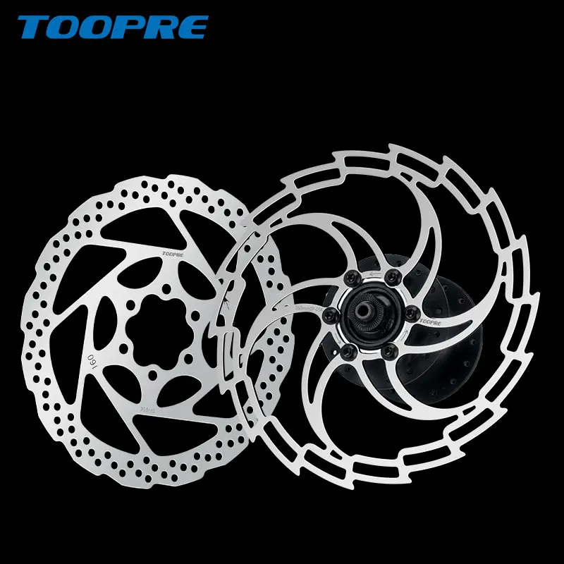 TOOPRE Mountain Bike Discs Bicycle Brake Pads 160/180/203mm Six-pin Disc Cassette G3/HS1 With Screws