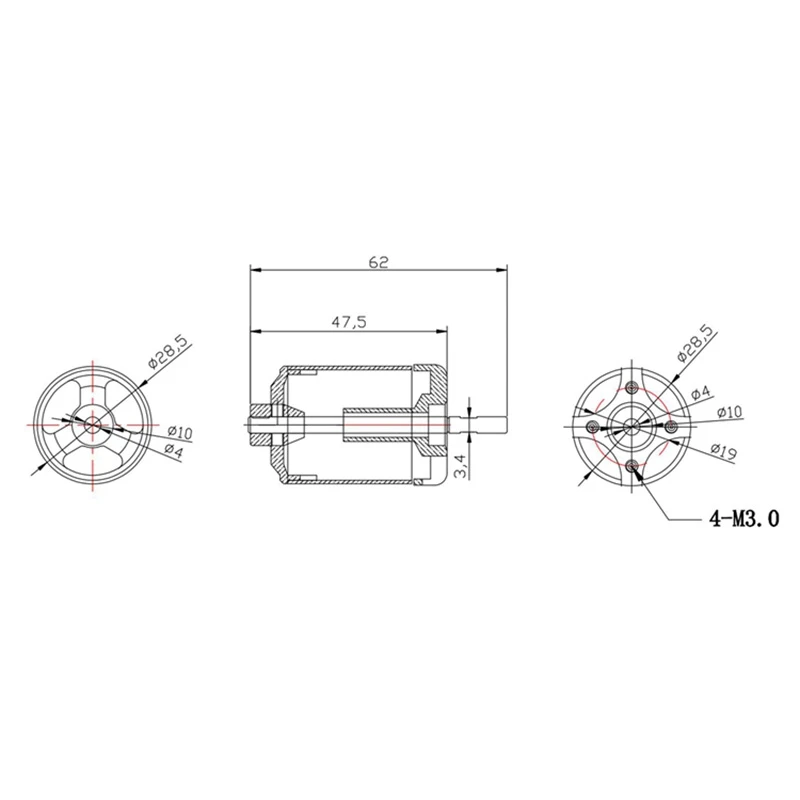 POWERFUN 70 мм 12 лезвий Ducted Fan EDF Unit с 4S 3400KV бесщеточный двигатель для радиоуправляемого