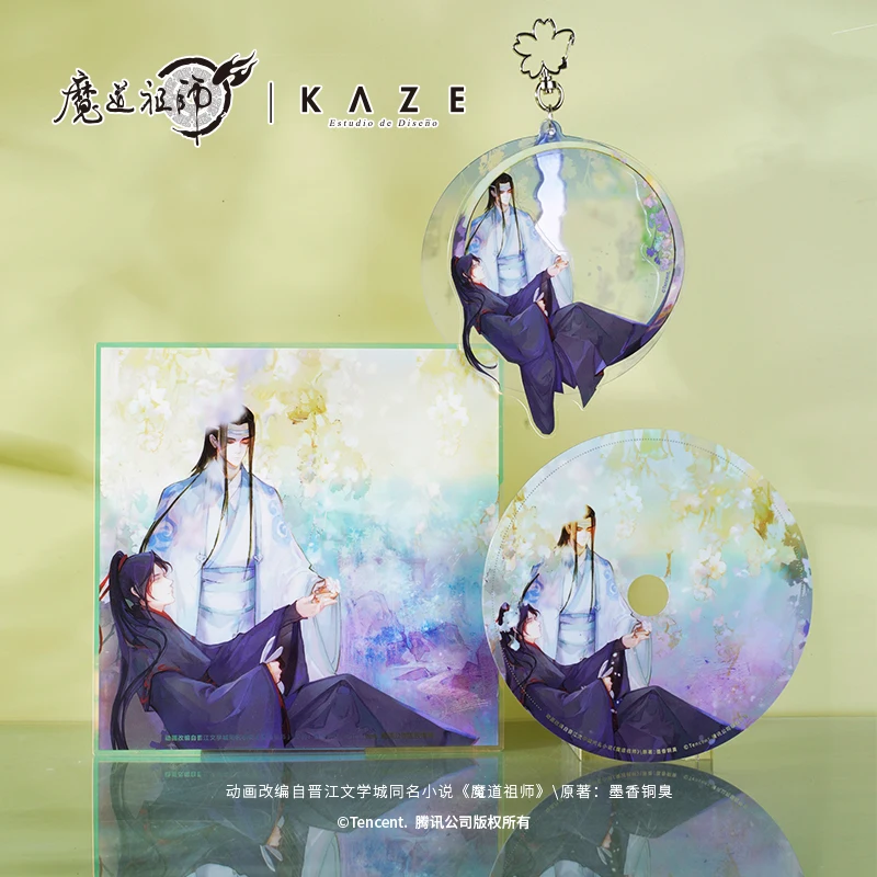 

Grandmaster of Demonic Cultivation Spring Equinox DIY Colored Paper Mo Dao Zu Shi Wangji Wuxian Keychain Toys CD Stand Figure