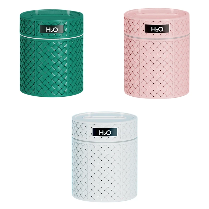 

600ML Dual Nozzle Air Humidifier Portable USB Aroma Essential Oil Diffuser Warm Light For Home Mist Maker Humidificador