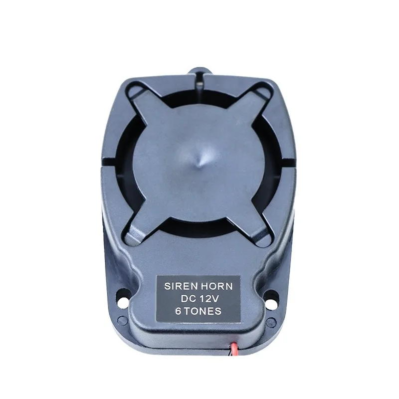 

Alarm Horn Siren Buzzer 12v Six-tone 110 Points Small Size and Easy To Install High Decibel Flat Body Small Siren Horn