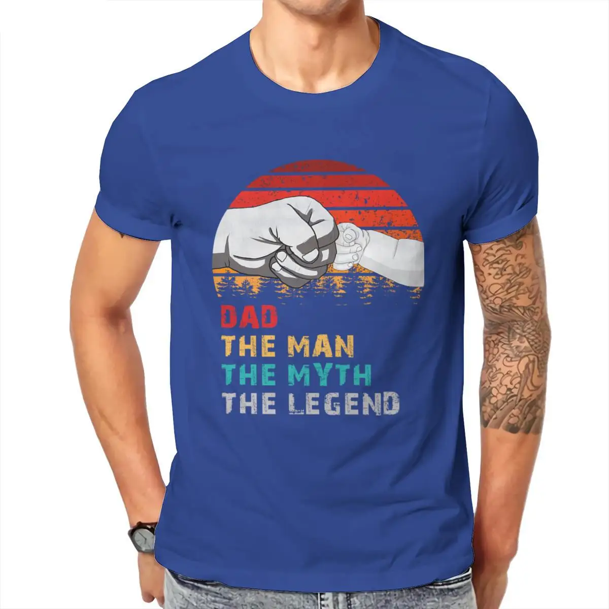 

Wholesale dad the man the myth the legend Fashion Gothic HipHop Aesthetic Men Clothing 106876