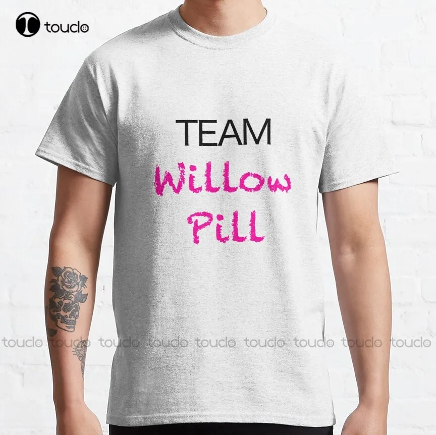 

Team Willow Pill Classic T-Shirt Rupaul'S Drag Race Mens T-Shirt Fashion Creative Leisure Funny Harajuku T-Shirt Custom Gift