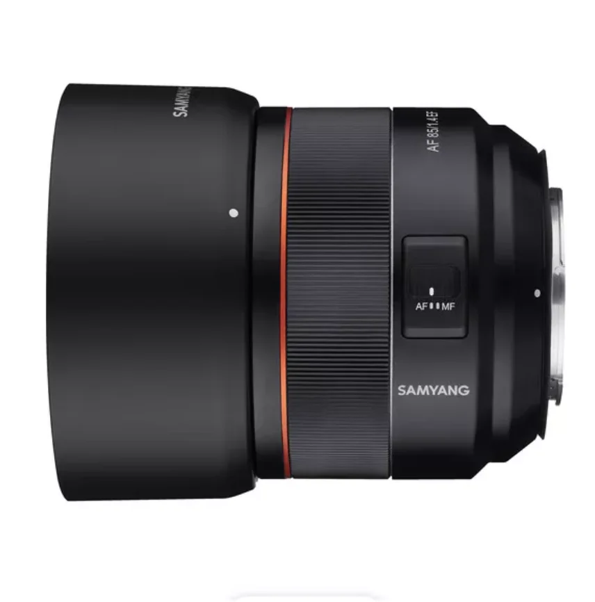 Объектив для камеры Samyang af85 мм F1.4 EF с автофокусом двигателем DLSM AF полноразмерная