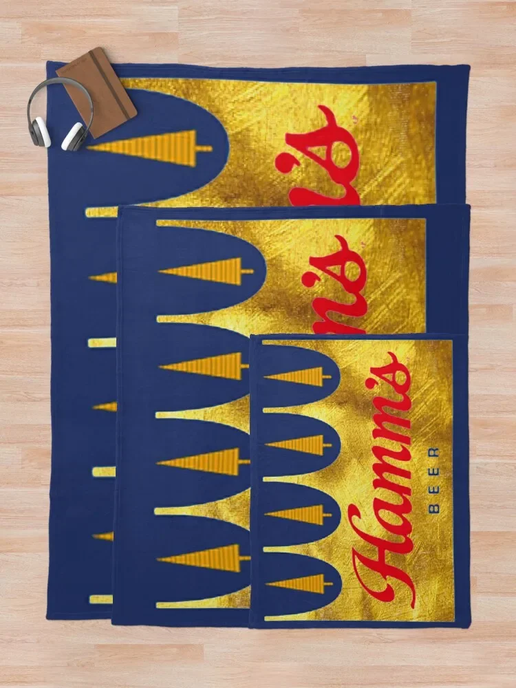 Классическая футболка Hamms beer одеяло модные одеяла для кровати