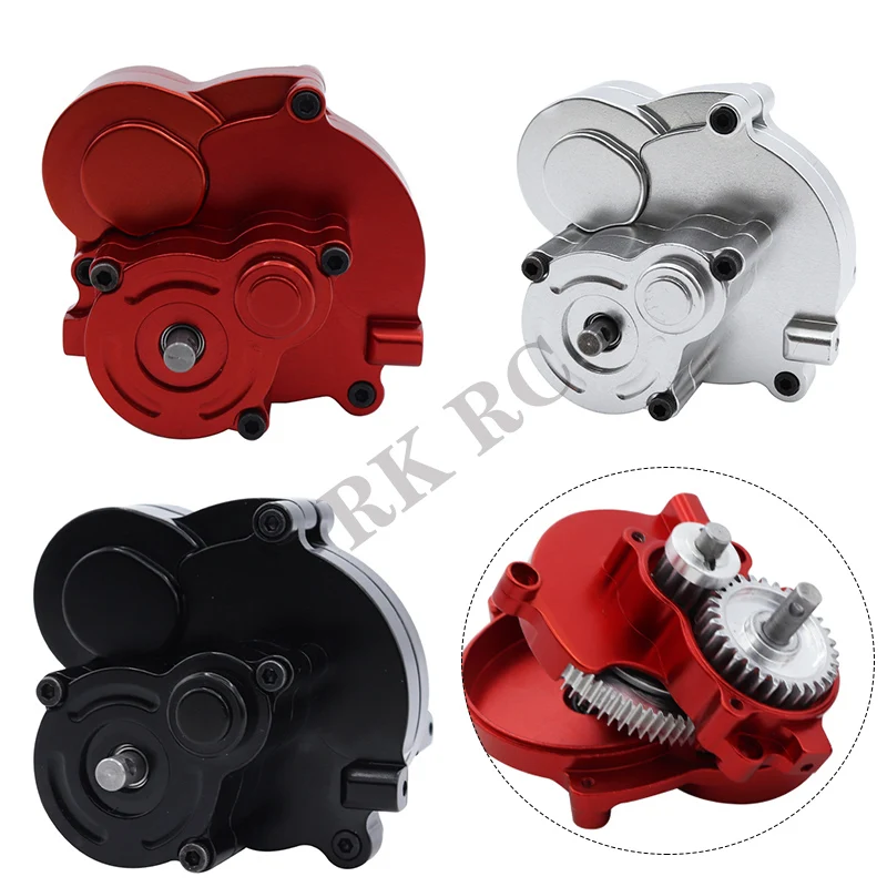 

Полностью металлическая коробка передач с шестерней двигателя/Защитная крышка для 1/12 RC Rock Crawler MN86 MN86K MN86KS G500 обновление грузовика