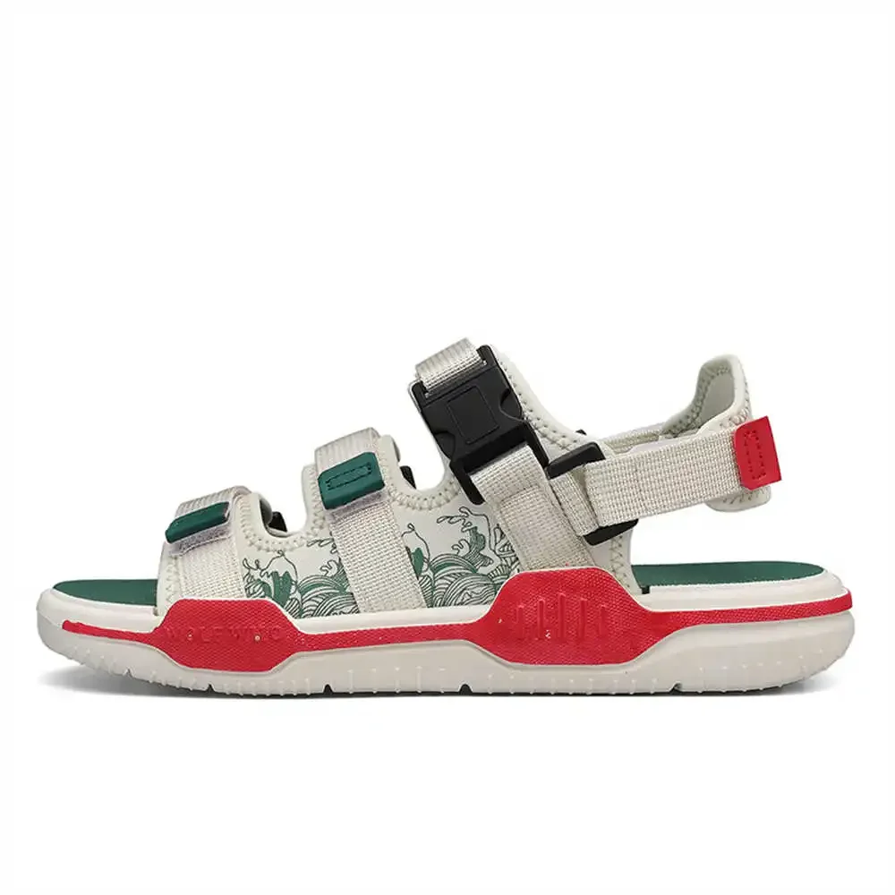 Мягкие мужские противоскользящие сандалии без каблука широкие туфли тапочки