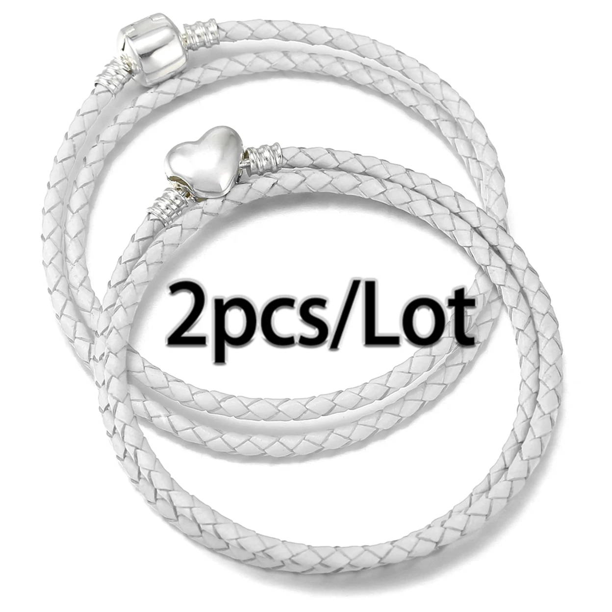 Seialoy 6 видов стилей высокое качество 2 круглые белые браслеты из натуральной кожи