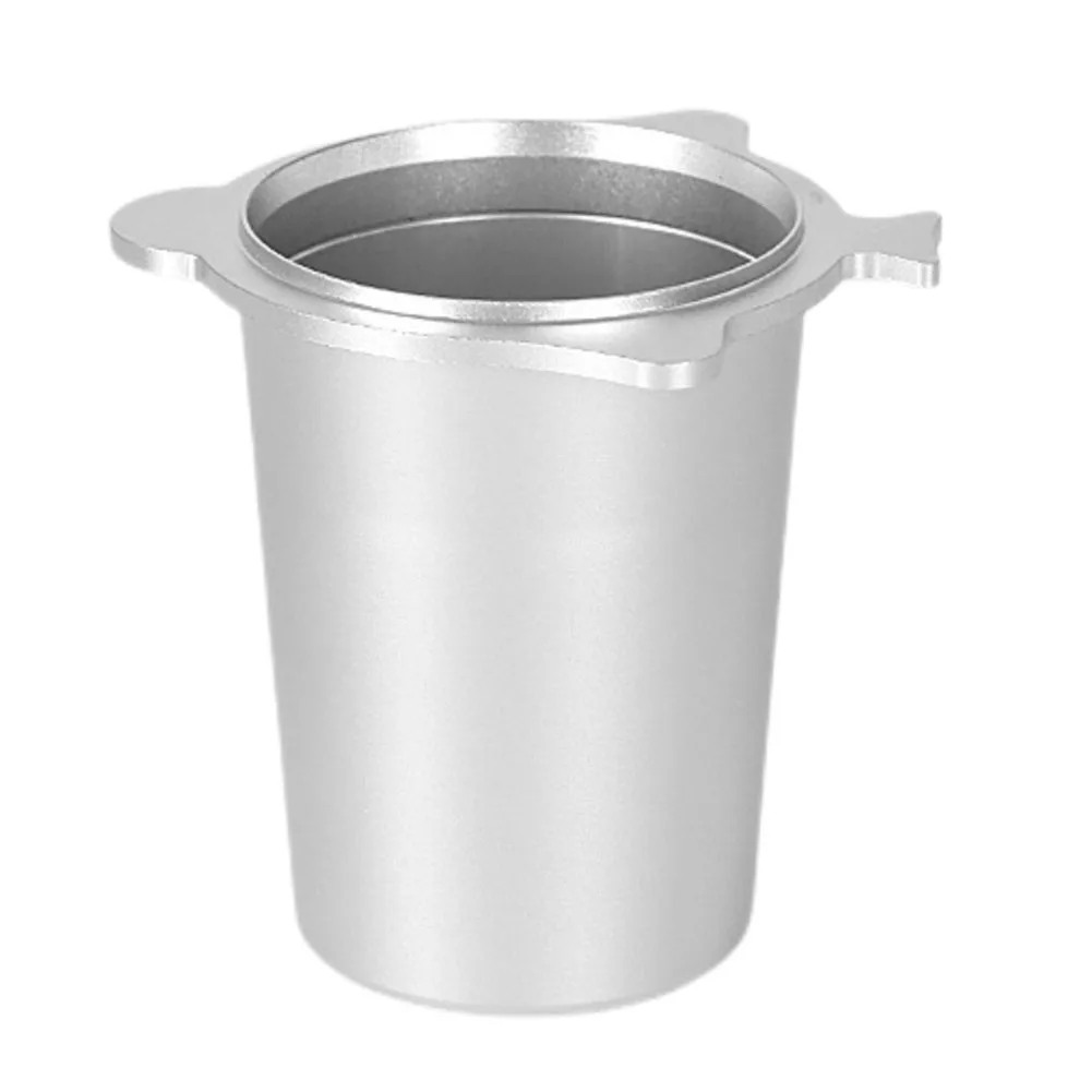 

For Breville 870 Coffee Dosing Cup Non Rust Replacement 77x74x45mm Aluminum Alloy Anti Corrosion Double Ears Design