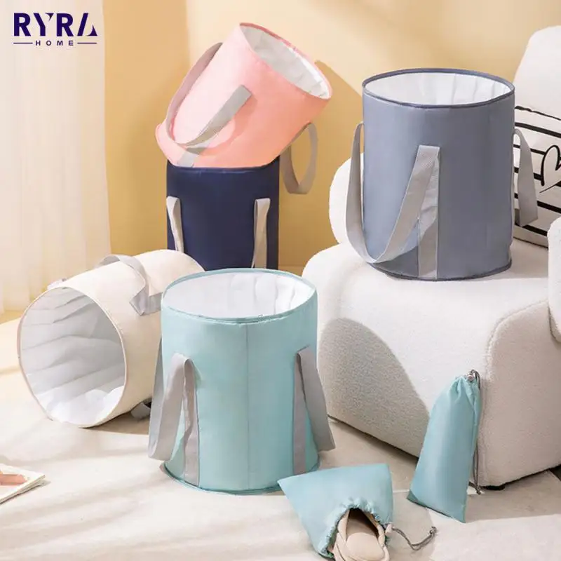 

Portable Travel Camping Washing Tub Multifunctional Insulation Type Foldable Basin Foldable Bath Bag Wash Basin For Outdoor Hot