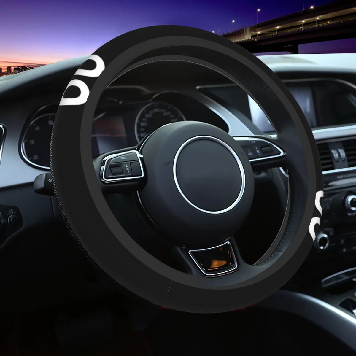 

37-38 Steering Wheel Covers Hunter X Hunter Universal Kurapika Killua Number Auto Decoration Colorful Steering-Wheel Accessories