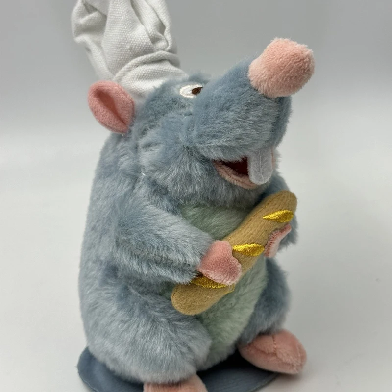 Аниме 15 см Рататуй Шеф Реми Магнитная плюшевая игрушка Декор для комнаты Кукла