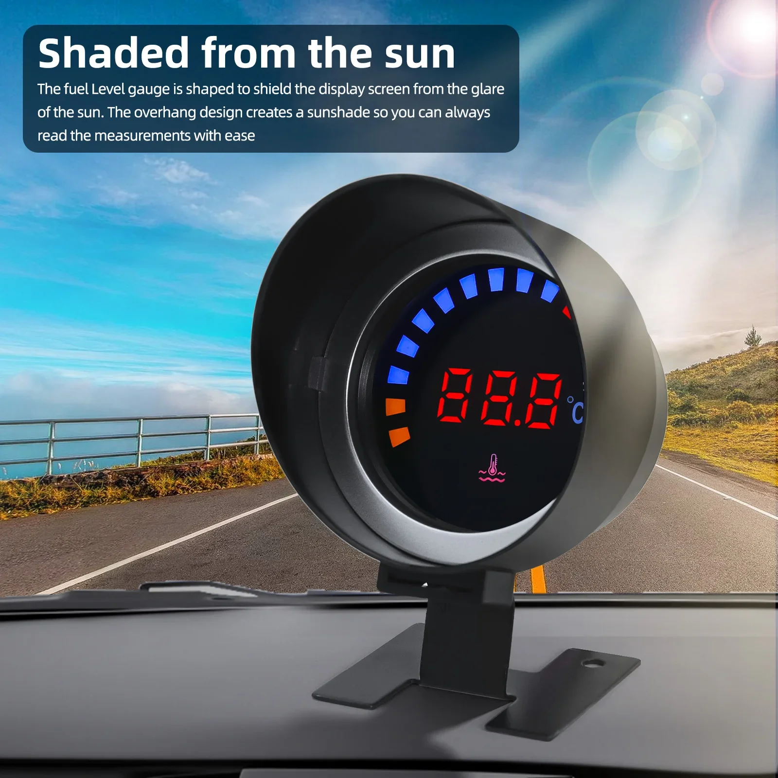 Автомобильный датчик температуры воды MAIMEIMI 1/8NPT цифровой измеритель 10 мм для