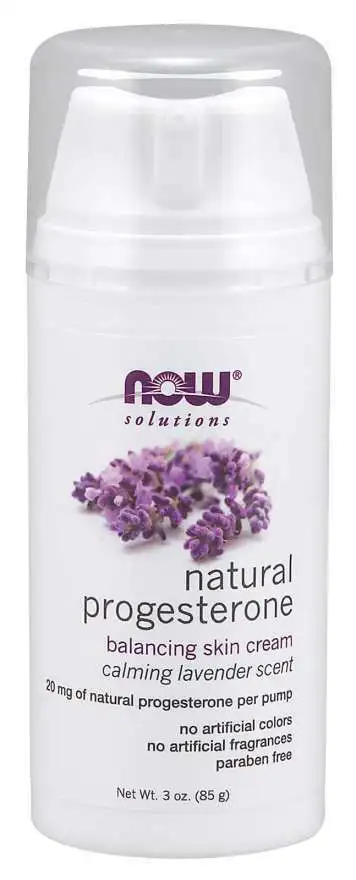 

Natural Progesterone, Balancing Skin Cream ,Lavender ,3 oz (85g) pump