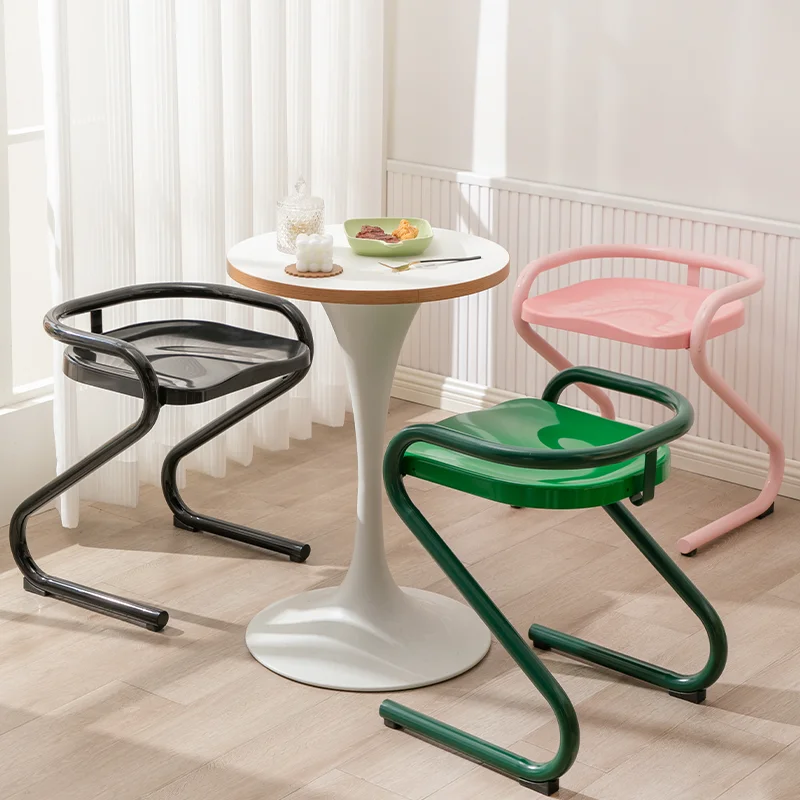 

Plastic Hallway Dining Chairs Entryway Hotel Outdoor Makeup Breakfast Chairs Lounge Makeup Sillas De Comedor Modern Furnituret