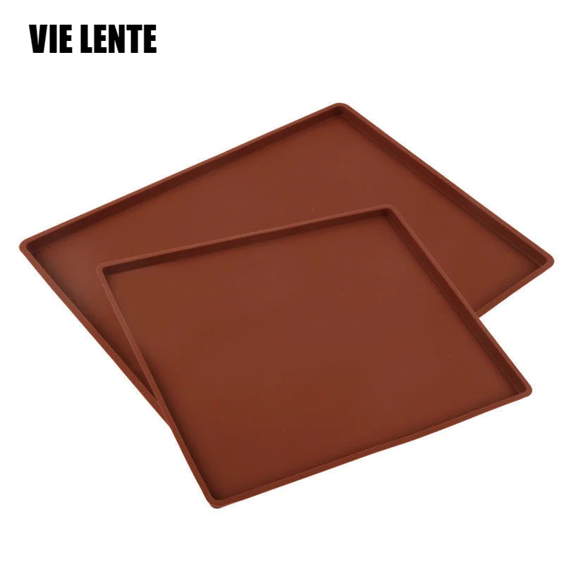 

Multifunctional Silicone Cake Roll Mat Bakeware Tray Pan Painted Pad Pastry Swiss Roll Baking Mold Tool for Kitchen