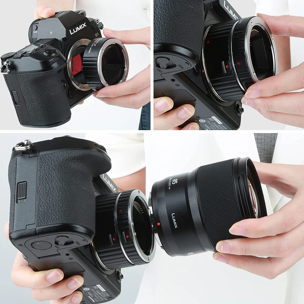 Meike электронный адаптер автофокуса удлинительная трубка для Canon EF EF-S объектив EOS M