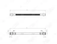 

Store code:-rear brake hose for UNO