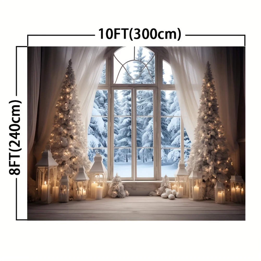 10x8 футов рождественские предметы елка Зимний снег декорация 2025 свадебный день
