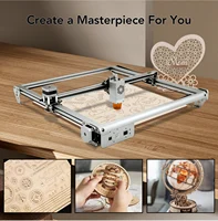 High  Power 10W Aufero Laser 2 Mini Portable Laser Engraver Tool with Protective Goggles for Logo Art Craft Wood Leather Food