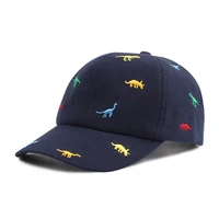 baby cotton embroidery hat boys sunscreen portable hat spring summer cute dinosaur baseball cap