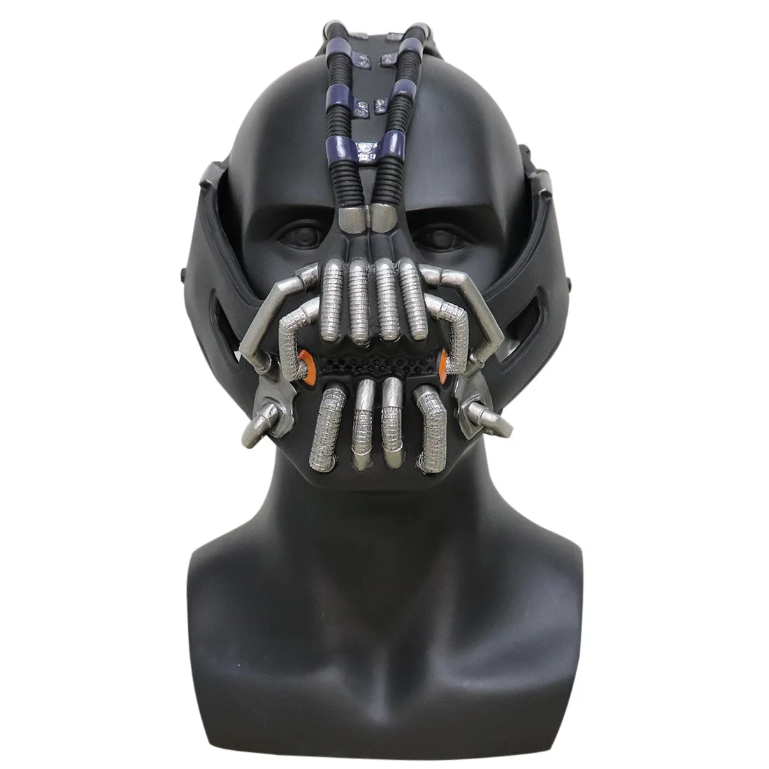 

Чехол на голову в стиле Темного рыцаря, 3D реквизит в виде маски Бэтмена, латексный реквизит в стиле панк для косплея, аксессуар для взрослых ...