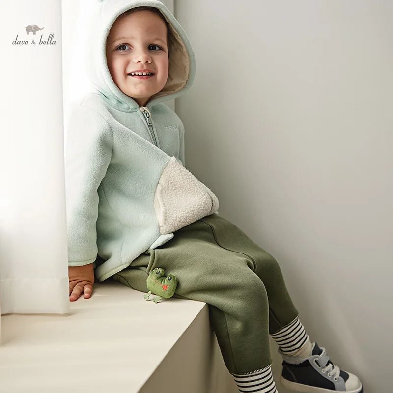 

Dave Bella Children's Pants 2023 New Autumn Winter Girls Boys Casual Fashion Cute Comfortable Party Outdoor Sport DB4237165