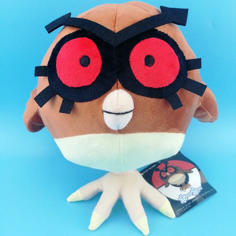 Pokemon LEGENDS Hoothoot Bird 9 &quotПлюшевая игрушка Pokémon Sword Shield Мягкое животное Алый