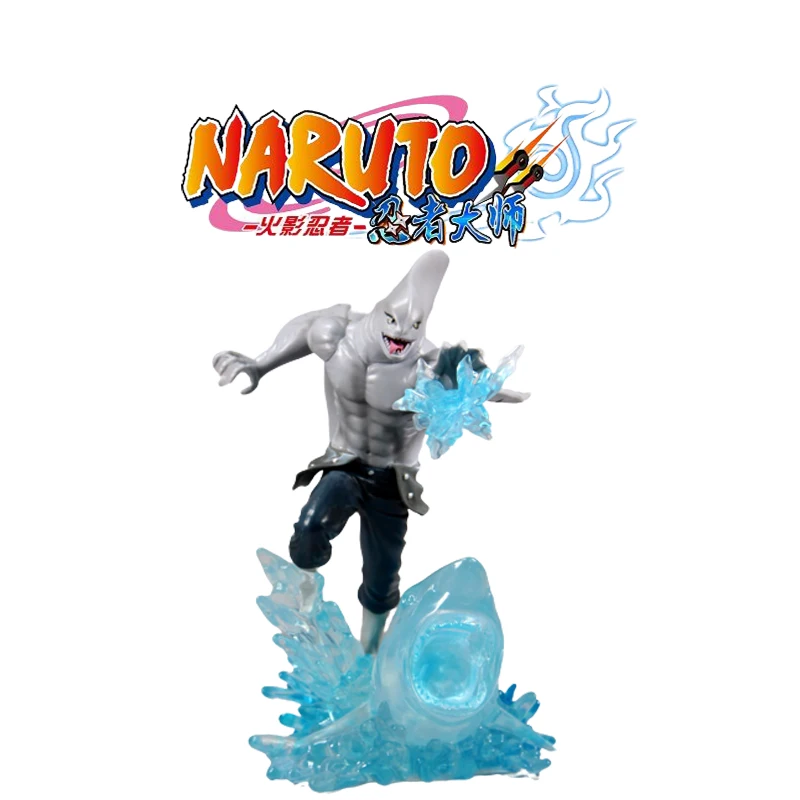 

Naruto Anime Uts Gk Xiao Organization Ghost Shark Fusion Battle Form Scene Model Study Decoration Children's Collection Toy