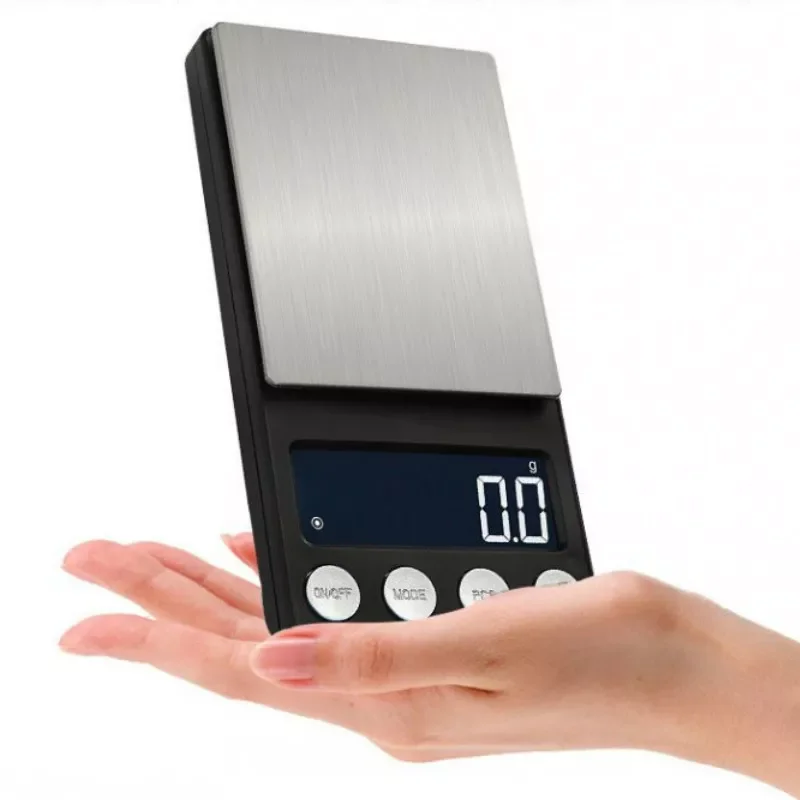 

New Electronic Scales High Precision 0.01g Mini Pocket Jewelry Scale Gold Portable Medicine Electronic Led Digital Scale