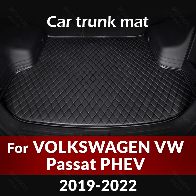 

Коврик для багажника автомобиля для VOLKSWAGEN VW Passat PHEV 2019 2020 2021 2022, пользовательские автомобильные аксессуары, украшение интерьера автомобиля