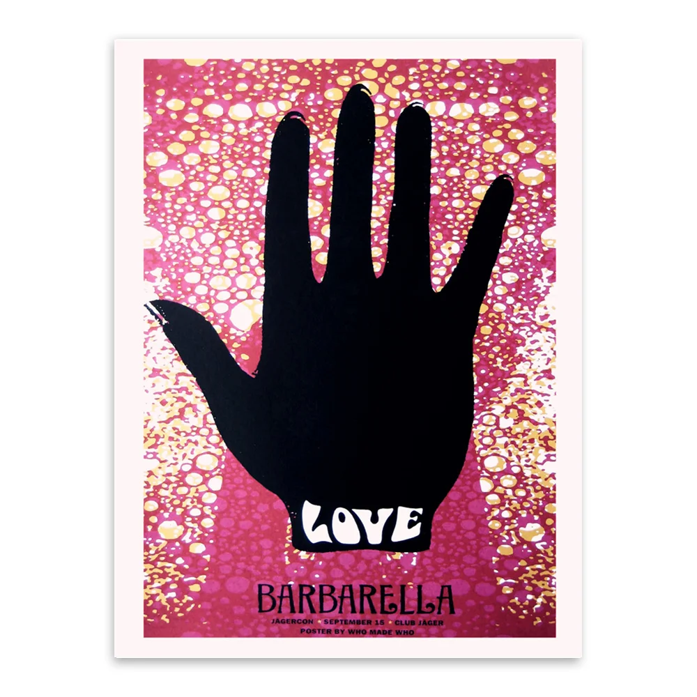 Винтажная искусственная фотография Barbarella картина маслом на холсте Настенная