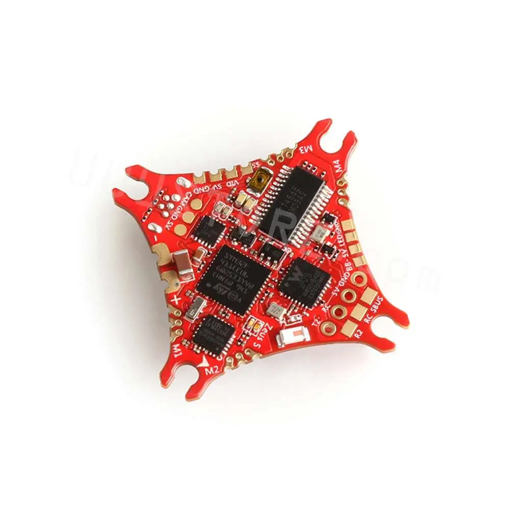 25 5x25 5 мм HGLRC Zeus5 AIO MPU6000 F411 Контроллер полета 5A BLEHLI_S 4 в 1 ESC 1-2S для FPV гоночного дрона