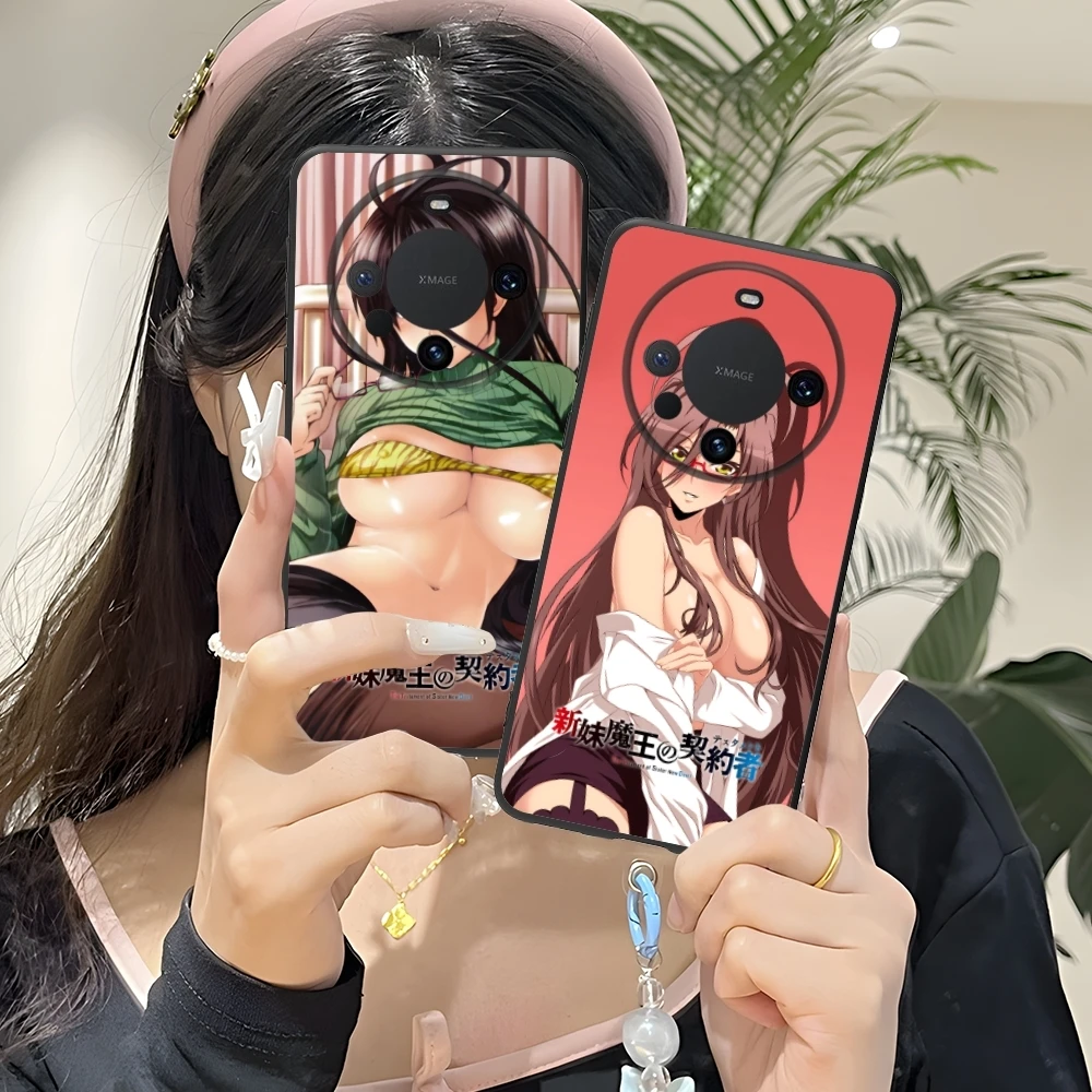 Чехол для мобильного телефона Shinmai Maou Chisato Huawei Mate 60 50 40 30 20 10 Pro Plus Lite E 5G черный