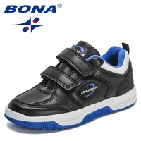 bona 2022 new designers children athletic shoes brand flat sneakers kids fashion casual shoes walking footwear boys girls comfy