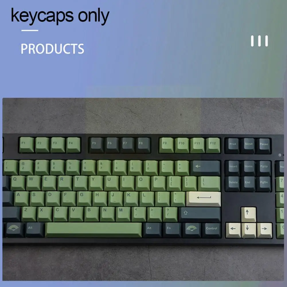 

140 клавиш Gmk Terra Keycaps Profile Pbt, сублимационная механическая клавиатура Keycap для Mx Switch 61/64/68/84/87/980/1 U9v5 U1n0