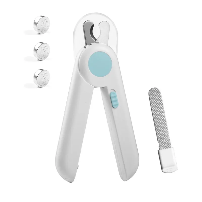 

Professional Pet Nail Clippers Dog Cat Stainless Steel Two-color Labor-Saving Nail Clippers Convenient Beauty Cleaning Supplies