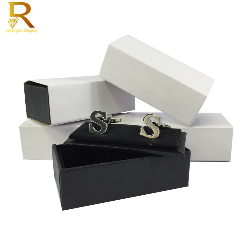 Gift Box  New Storage Boxes Jewelry Cuff Links Case Craft Badge Box Jewelry Case