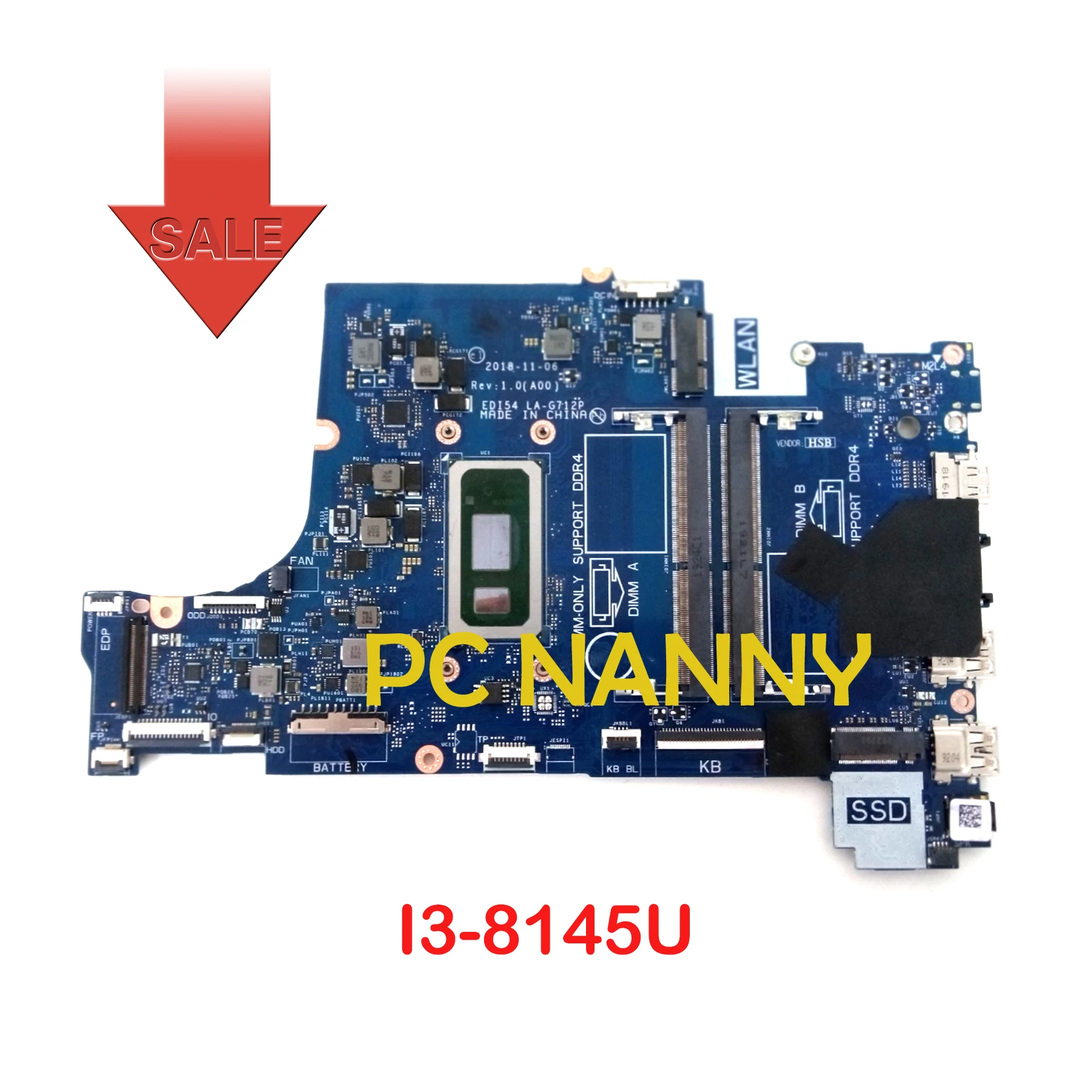 

Материнская плата для ноутбука DELL Inspiron 3580