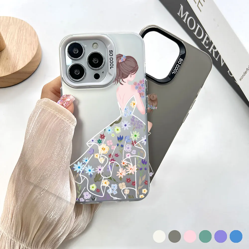 Beautiful Flower Girl PHONE CASE FOR Samsung Galaxy M01S M02 M04 M10 M11 M12 M13 M21 M22 M23 M30 M31 M32 M34 SPRIME 4G 5G