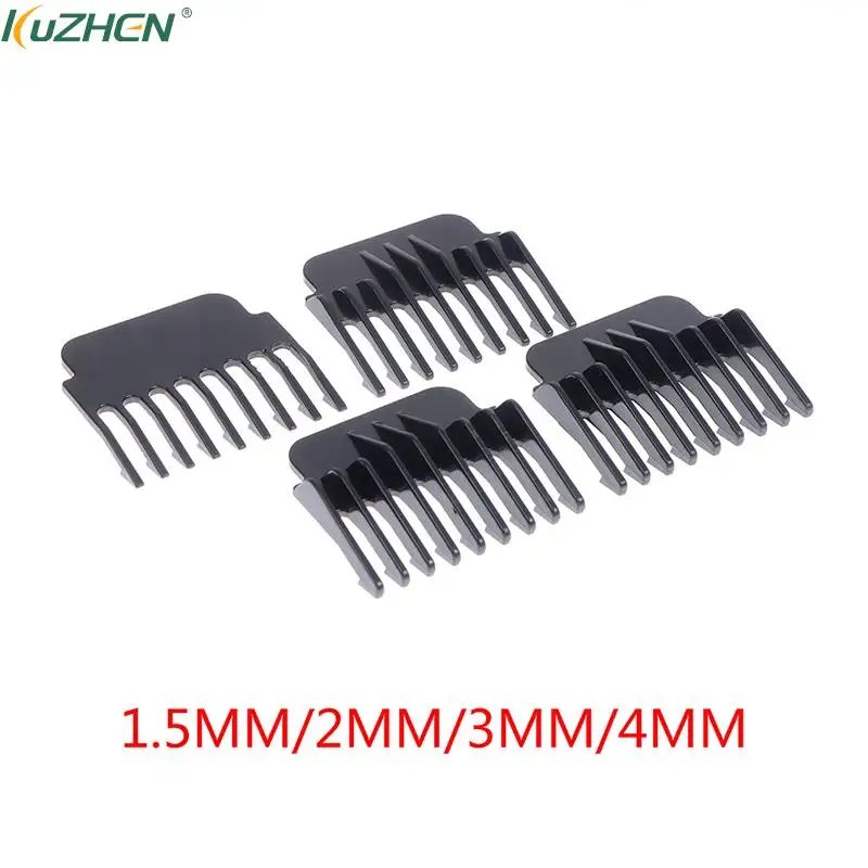 T9 Hair Clipper Guide Combs 4Pcs/Set T Balde Outliner Hair Trimmer Coded Cutting Guides 1.5/2/3/4mm Replacement Guards Set